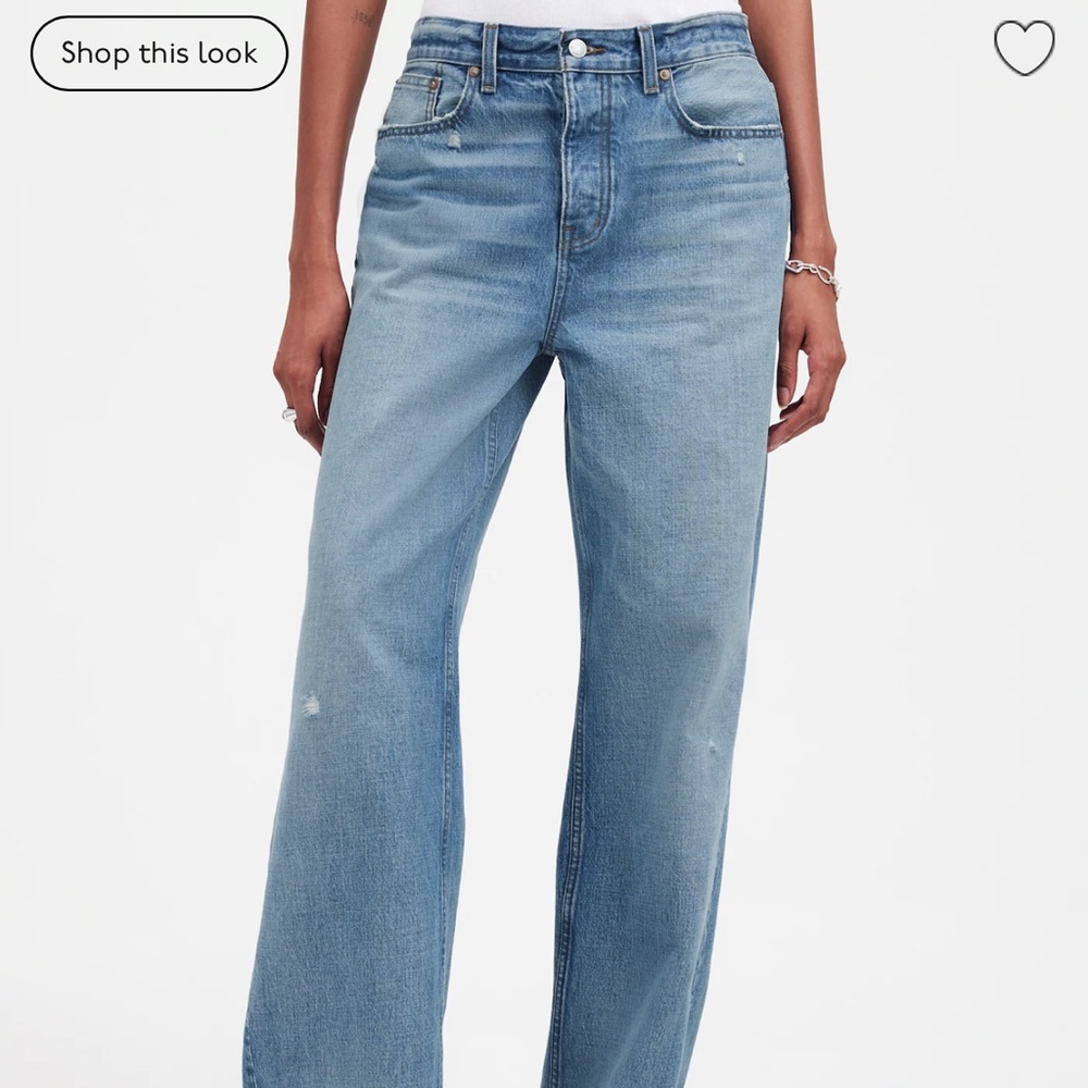 NWT Madewell Low Slung Baggy W 31 Jeans brand new! - Picture 2 of 9